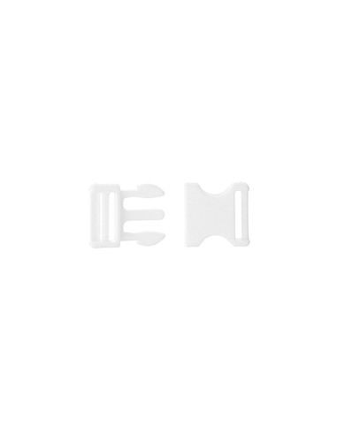 Fibbia banana 16 mm - Bianco