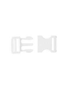 Fibbia banana 20 mm - Bianco 2