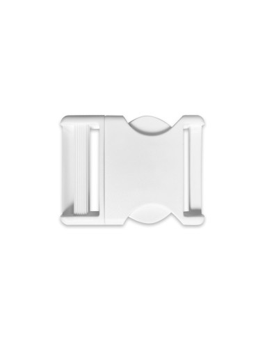 Fibbia banana 25 mm - Bianco
