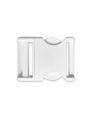Fibbia banana 30 mm - Bianco