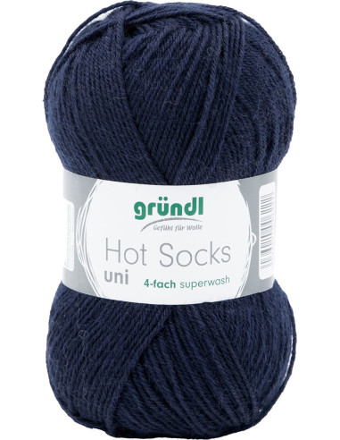 Filato per calze Hot Socks uni 50 Gründl