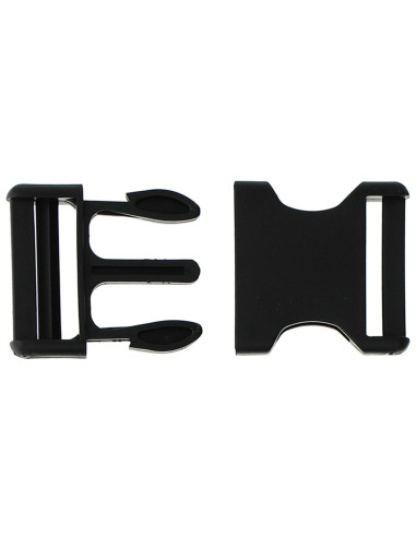 Fibbia banana 40 mm - Nero