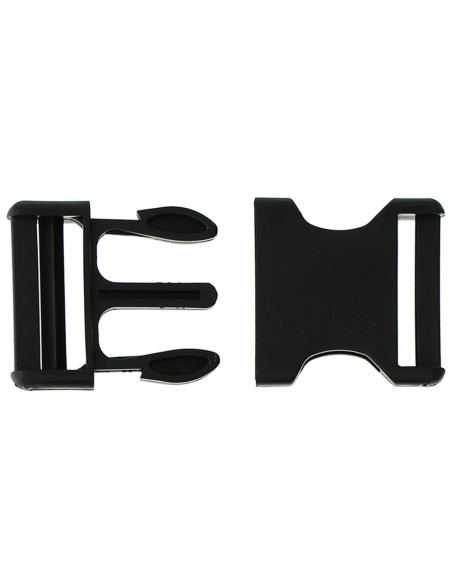 Fibbia banana 40 mm - Nero