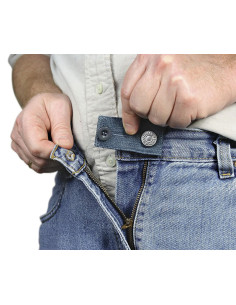 Bottoni estensibili in plastica Easy Fit per jeans