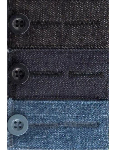Bottoni estensibili in plastica Easy Fit per jeans