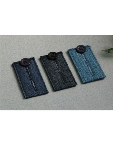 Bottoni estensibili in plastica Easy Fit per jeans