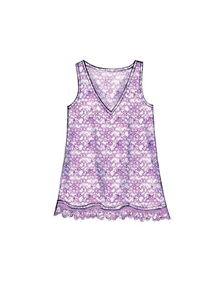 Modello di top e tuniche - McCall's 6960