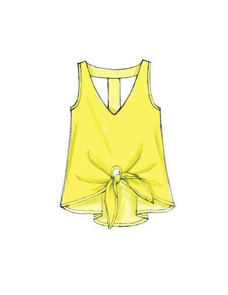 Modello di top e tuniche - McCall's 6960