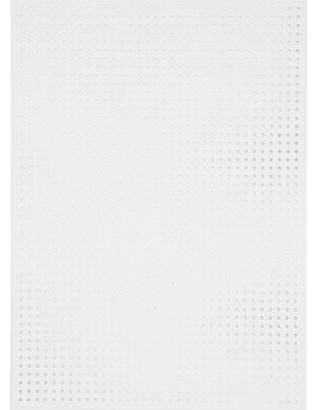 Set di 10 fogli di cartone da ricamo - Bianco