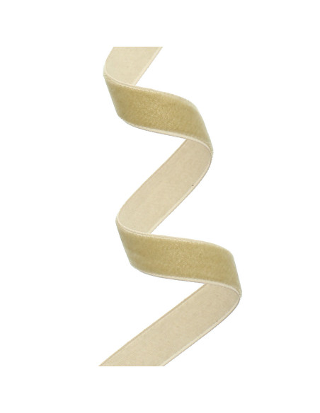 Nastro di velluto - Beige scuro