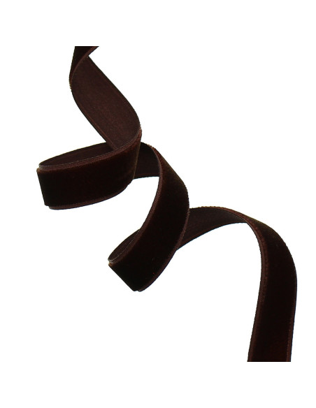 Nastro di velluto - Cioccolato