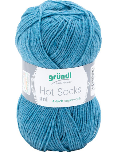 Filato per calze Hot Socks uni 50 Gründl