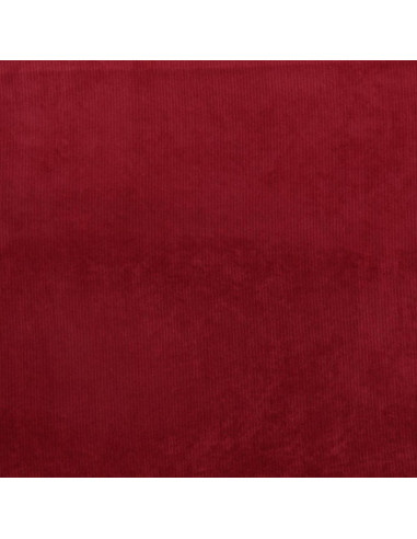 Tessuto velluto a coste - Rosso