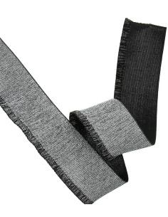 Gonna elastica metallizzata - Argento