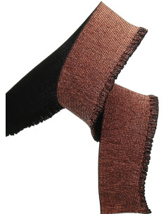 Gonna elastica metallizzata - Bronzo