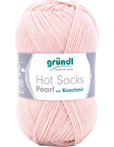 Filato per calze Hot Socks Pearl uni Gründl