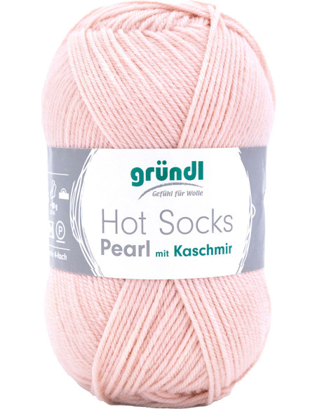 Filato per calze Hot Socks Pearl uni Gründl