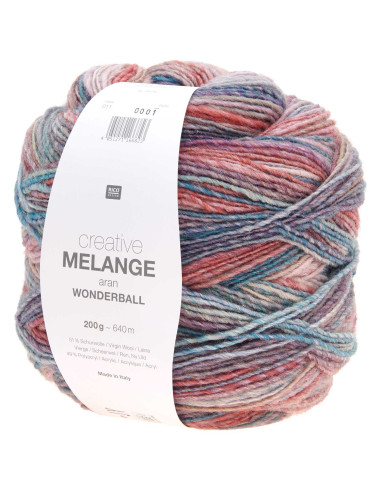 Laine Creative Melange Aran Wonderball Rico Design