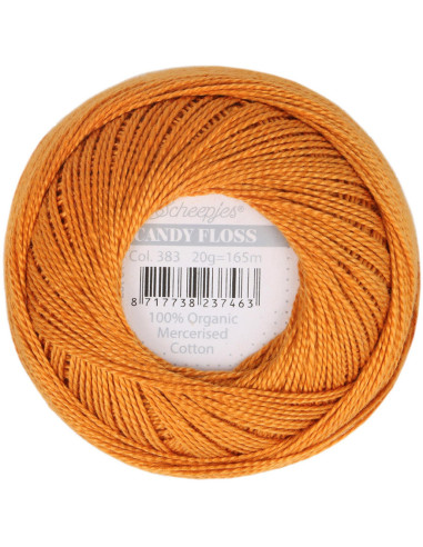 Gomitolo di cotone perlato Scheepjes Candy Floss