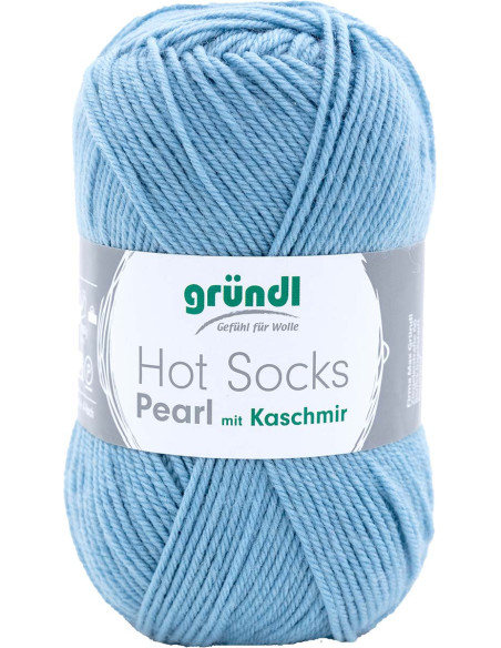 Filato per calze Hot Socks Pearl uni Gründl