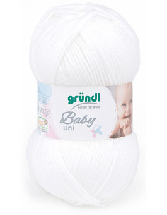 Filato per neonati Baby uni Gründl 2