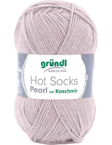 Filato per calze Hot Socks Pearl uni Gründl