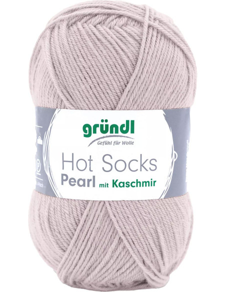 Filato per calze Hot Socks Pearl uni Gründl