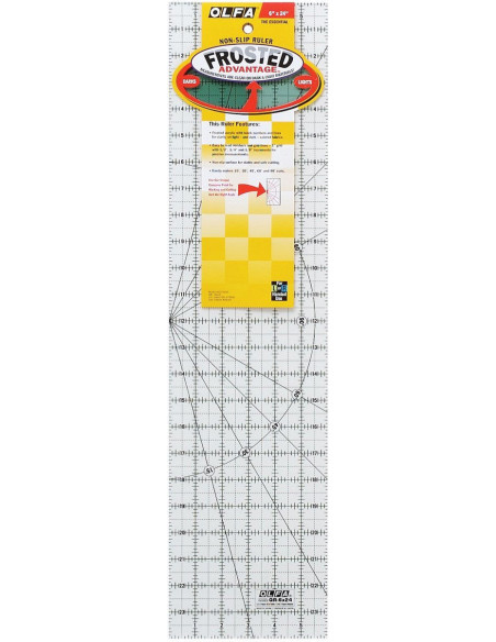 Regola patchwork Olfa 6 x 24 pollici