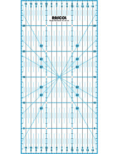 Righello patchwork Rascol 15 x 30 cm