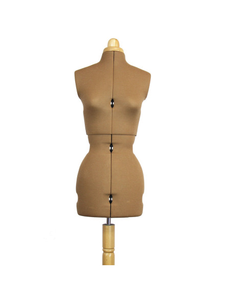 Manichino sartoriale Lady Valet Deluxe Caramello taglia 36 / 44