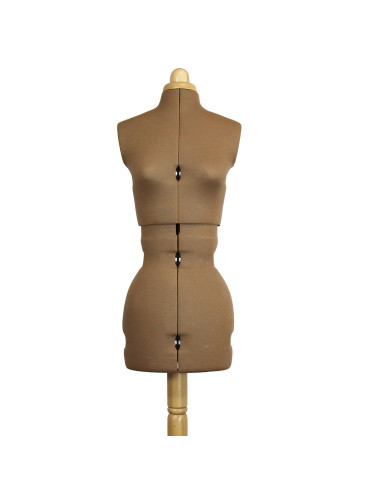 Manichino sartoriale Lady Valet Deluxe Caramello taglia 36 / 44