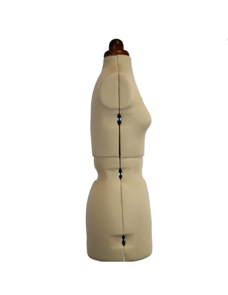 Manichino sartoriale Lady Valet Deluxe Cappuccino taglia 44 / 50