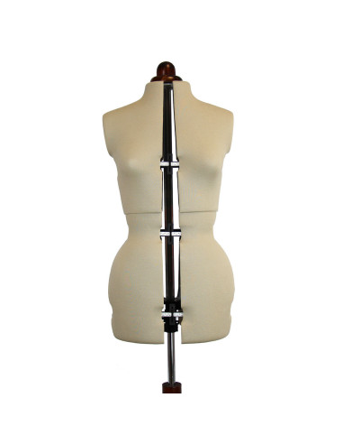 Manichino sartoriale Lady Valet Deluxe Cappuccino taglia 44 / 50