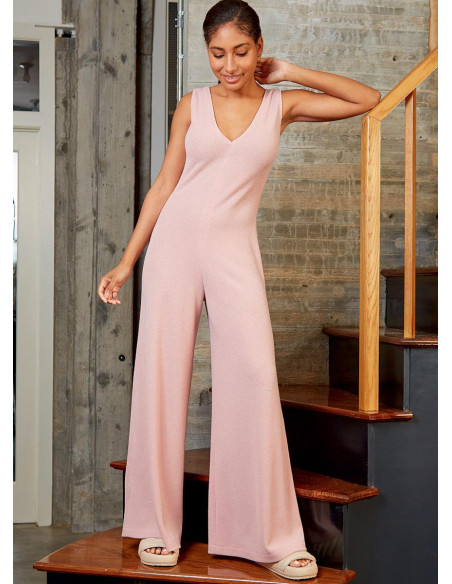 Modello di tutina, tuta, vestaglia e cintura - McCall's 8245