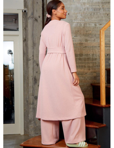 Modello di tutina, tuta, vestaglia e cintura - McCall's 8245
