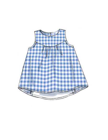 Modello di abiti, mutande, collant e cappelli - McCall's 7342
