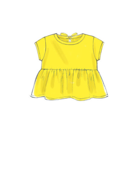 Modello per top, abiti e collant - McCall's 7458