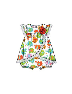 Modello di tutina per bebè - McCall's 7107 2