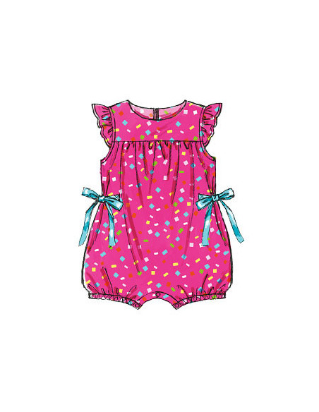 Modello di tutina per bebè - McCall's 7107