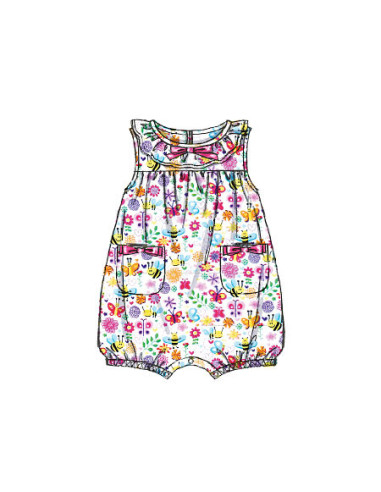 Modello di tutina per bebè - McCall's 7107