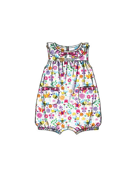 Modello di tutina per bebè - McCall's 7107
