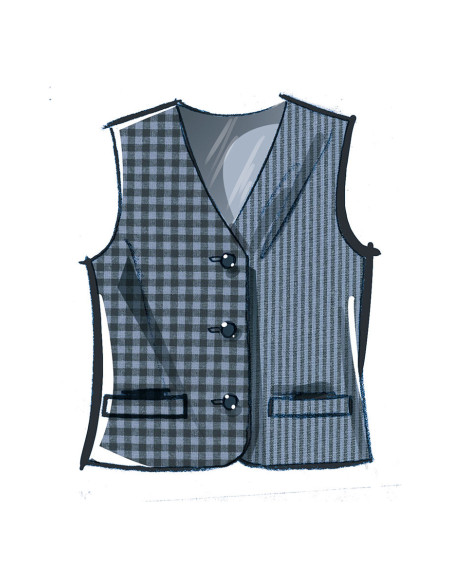 Modello di gilet - McCall's 8442