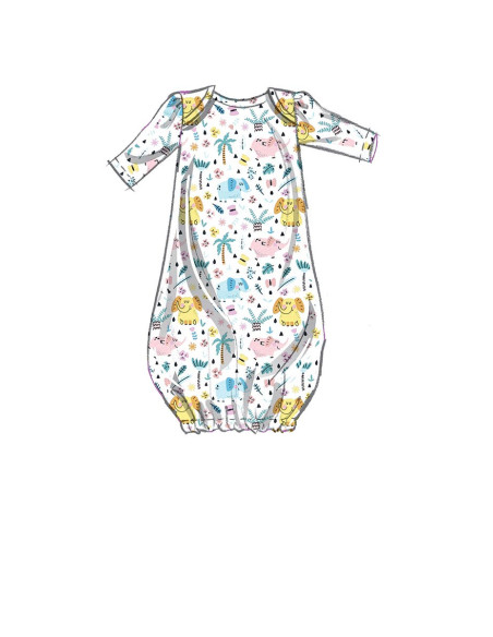 Modello di camicia da notte - McCall's 8265