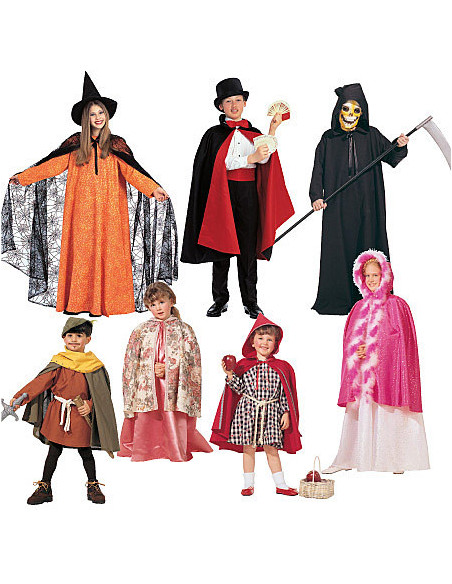 Modello di costume con mantello e tunica - McCall's 7224