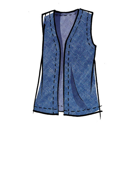 Modello di gilet - McCall's 8050