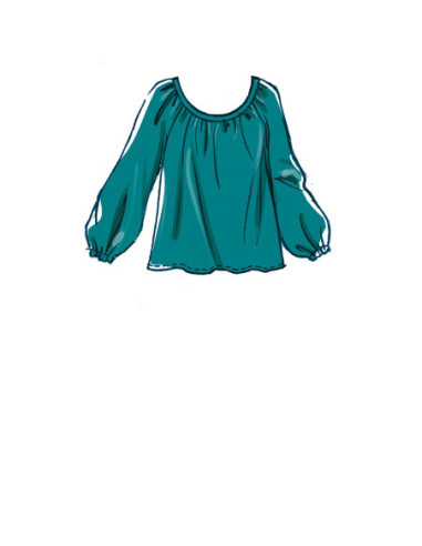 Modello di top - McCall's 8256