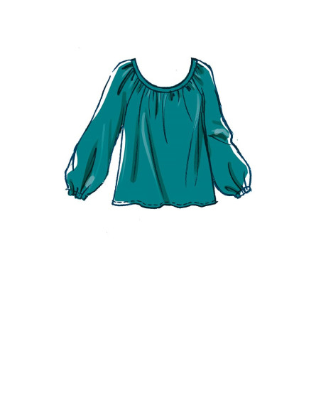 Modello di top - McCall's 8256