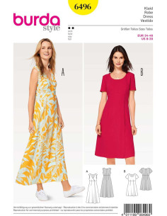 Modello di abito - Burda 6496