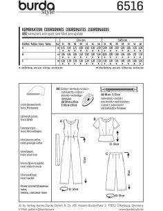 Modello di coordinate - Burda 6516 2