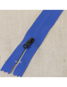 Chiusura invisibile impermeabile 20 cm - Blu